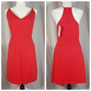 Minimum fiery red racerback sheath dress, EU42/XL, NWT